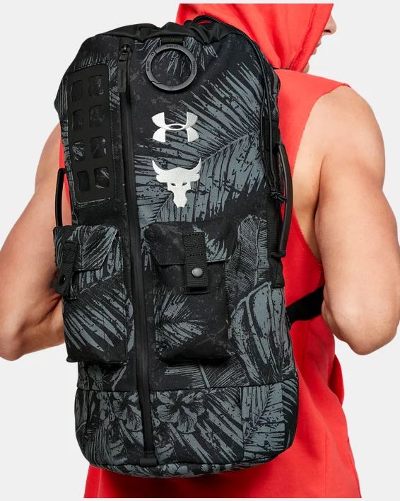 UA Project Rock backpack 60 Men s Fashion Bags Backpacks on Carousell