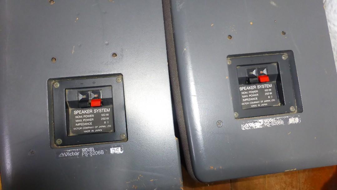 VOSS PS-S206B victor スピーカー 万太郎 2台セット☆VOSS Victor