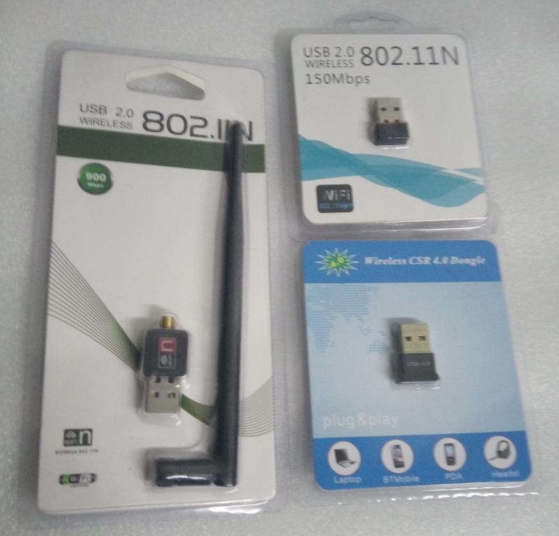 USB Wireless Wi-Fi or Bluetooth Adapter Dongle (Category: Portable Audio Accessories) located in Cainta. Submitted by whiteelephantph (Listing ID 1065758830, Image 1). Description: brand new. limited stocks ₱200 each. Wireless Wi-Fi Dongle plug and play for windows 10 includes cd driver for lower version of windows / other os Wireless CSR Bluetooth Dongle no cd driver/ plug and play meet-up or lalamove pm is the key!.