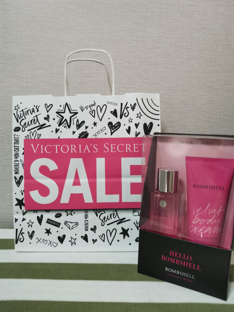 Victoria's Secret Hello Bombshell Gift Set, Beauty & Personal Care ...