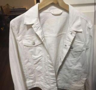 White Denim Jacket