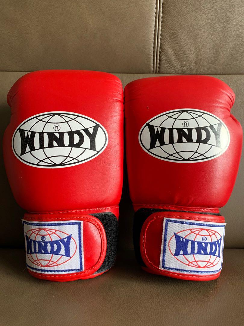 Vines Thai Winding Print Boxing Gloves