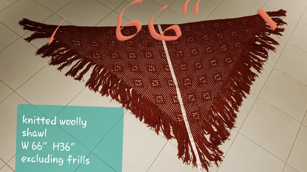 woolly shawl