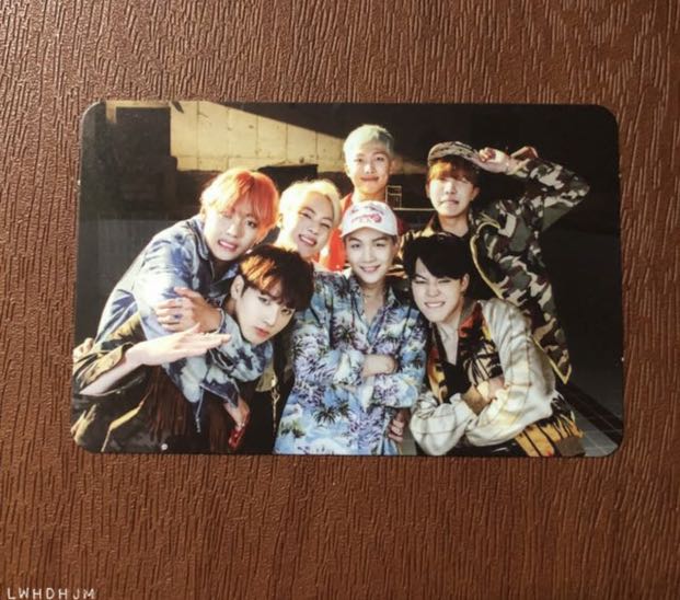 wtb bts memories 2016 fire photocard, Hobbies & Toys