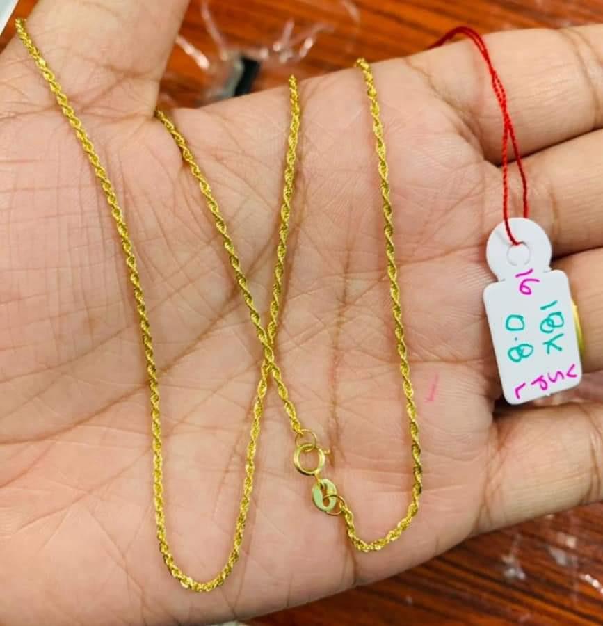 Saudi gold chain rate hotsell