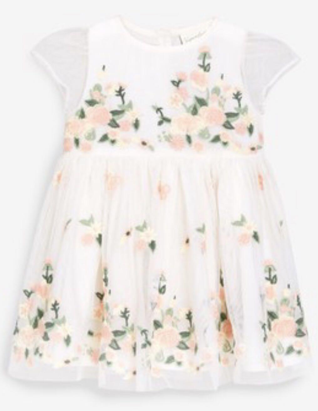 Next shop embroidered dress