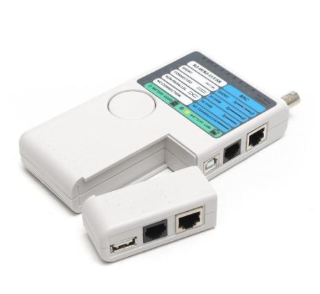 4 in 1 Network Cable Tester RJ45/RJ11/USB/BNC LAN Cable Cat5 Cat6 Wire ...