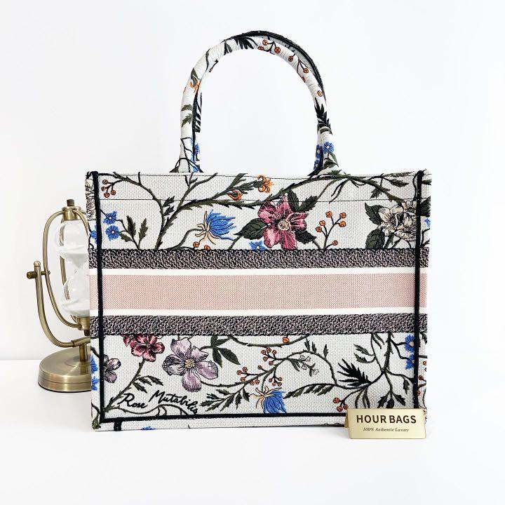 Dior rosa mutabilis sale tote
