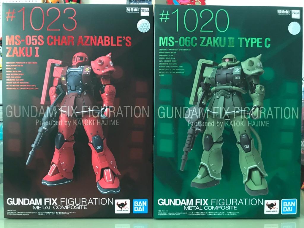 全新行版gffmc 1023 Ms 05s Char Aznable S 馬沙專用渣古i 10 Zaku Ii Type C 綠渣古gundam Fix Metal Not Mb Metal Build Pgu Rx78 馬沙紅渣古紅彗星