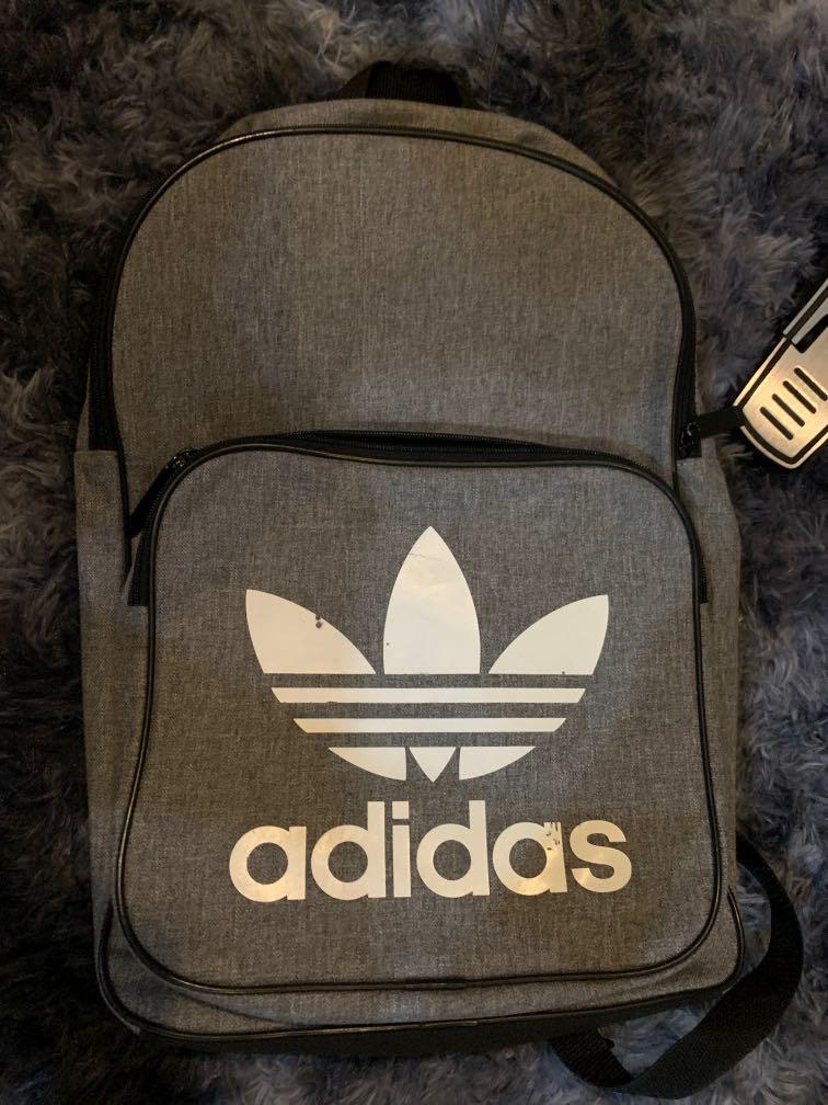 Adidas Originals Classic Trefoil Backpack INCLUDE JD BAG Men s Fashion Bags Backpacks on Carousell