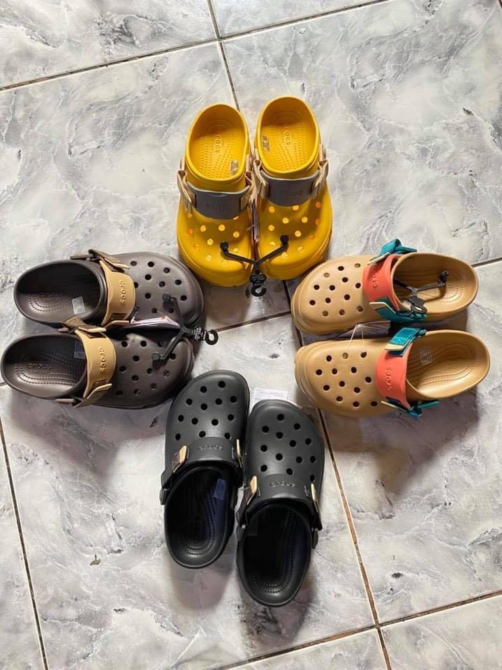 Yellow all terrain best sale crocs