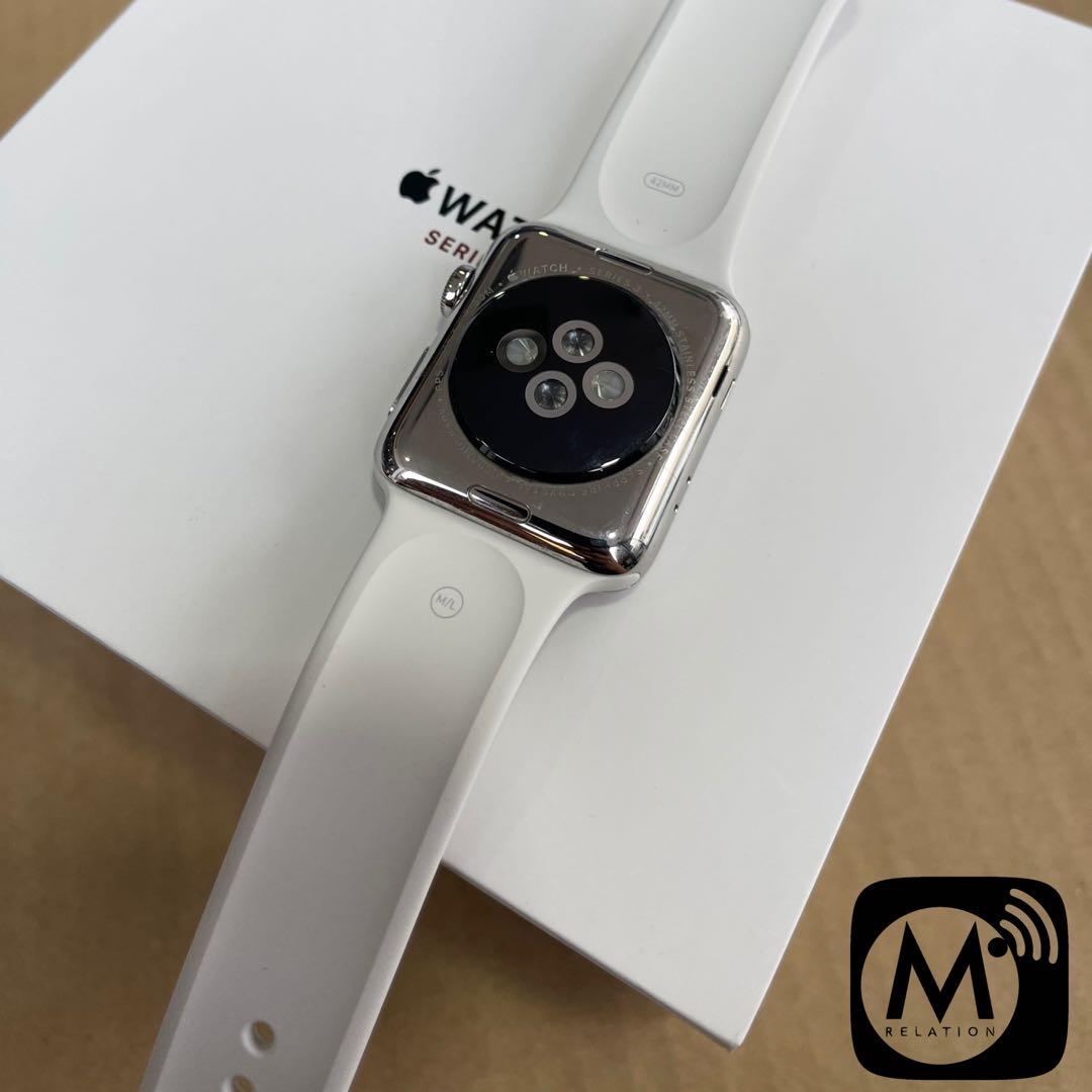 Apple watch series top 3 stainless steel 42mm