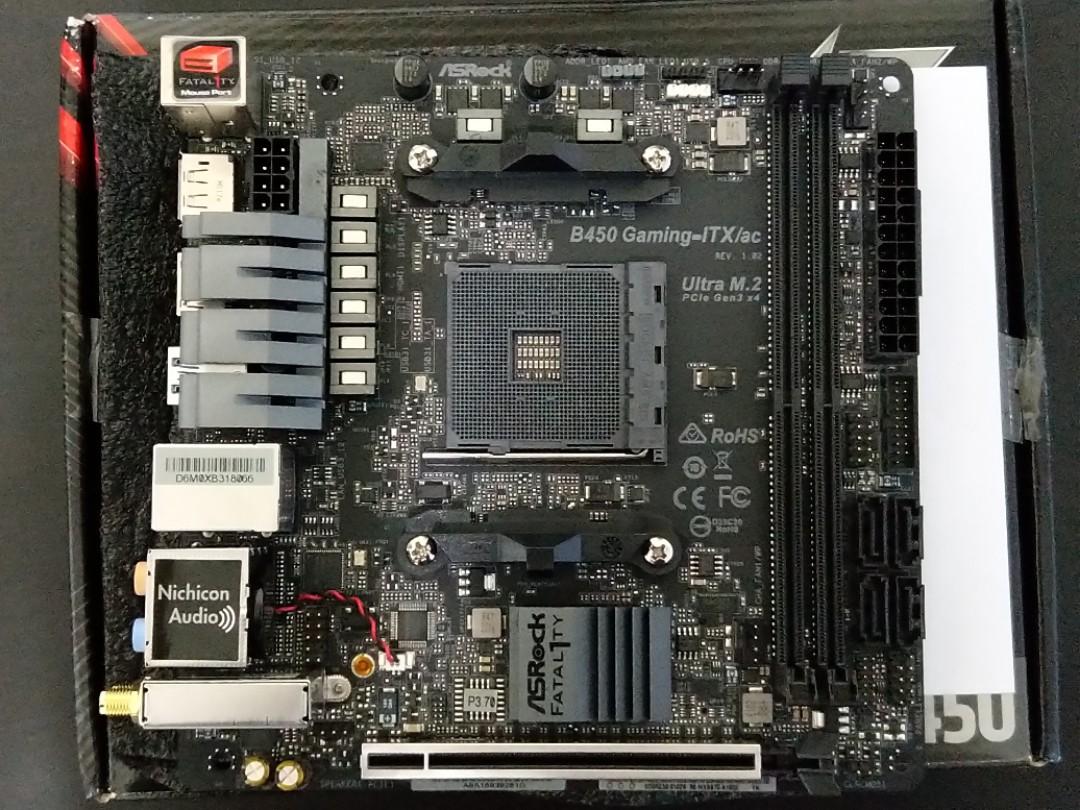 Asrock mini discount itx b450