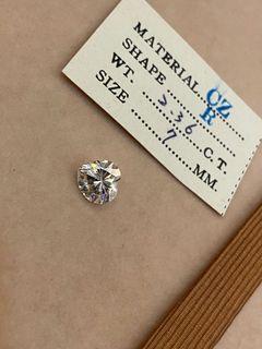 💕Authentic 2 .36 carat cubic zirconia diamond