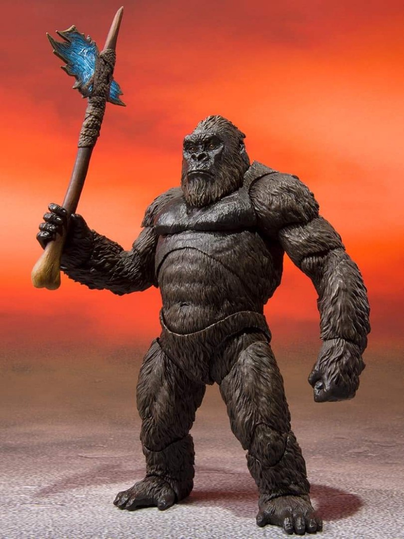 images Mega Godzilla Toy 2021 bandai s h monsterarts tamashii web shop action figure king kong from movie godzilla vs kong 2021