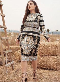 Shein Baroque Dress