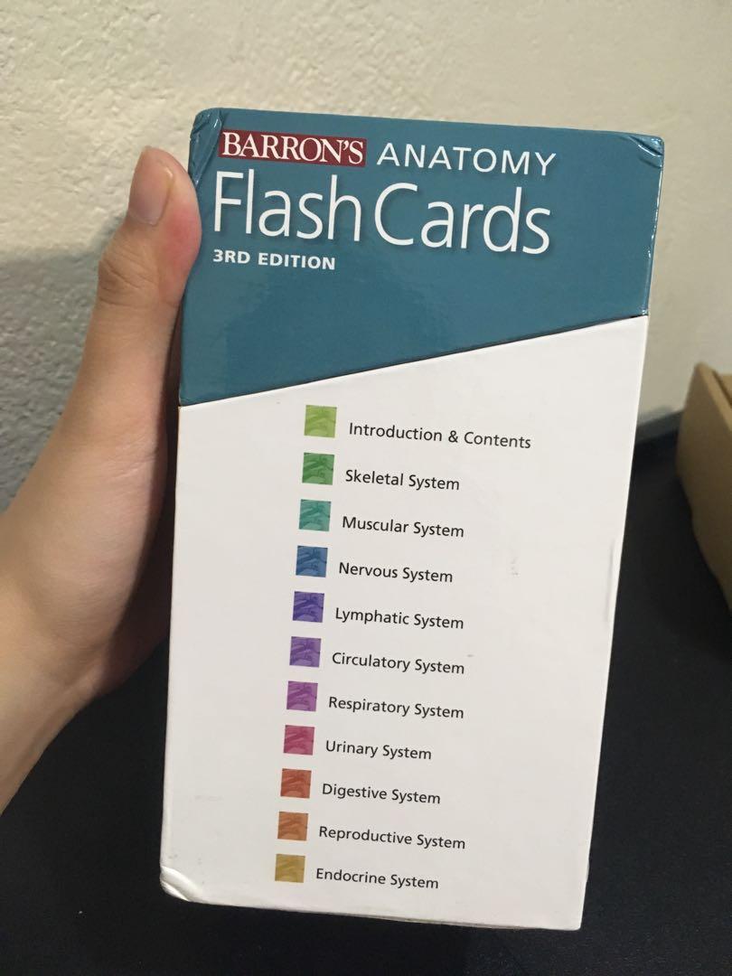 Barron’s Anatomy Flash Cards, Hobbies & Toys, Books & Magazines