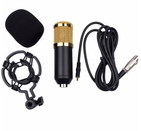BM-800 Pro Condenser Microphone Mic for Studio Broadcasting and Recording (Category: Microphones) located in Manila. Submitted by sdfsolutions (Listing ID 1065865048, Image 1). Description: The BM-800 condenser microphone is ideal for radio broadcasting, voice-over sound studio, singing and recording, etc. This is a great quality plug and play mic that connects directly to your computer or laptop through a 3.5mm audio plug It produces crisp and c