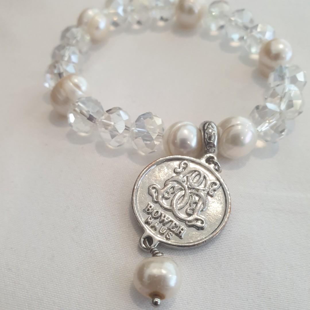 Bowerhaus pearl shop bracelet