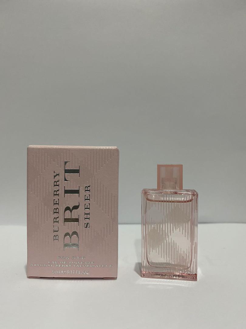 Burberry Brit Sheer EDT 5ml Miniature
