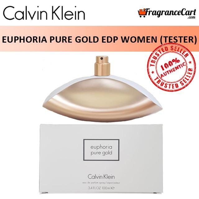Calvin Klein Euphoria Pure Gold EDP for Women (100ml Tester) cK Eau de  Parfum [Brand New 100% Authentic Perfume/Fragrance], Beauty & Personal  Care, Fragrance & Deodorants on Carousell