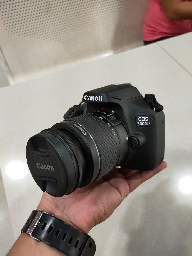 Canon 3000D 18mp DSLR Camera FHD Video Presentable Unit For Photography