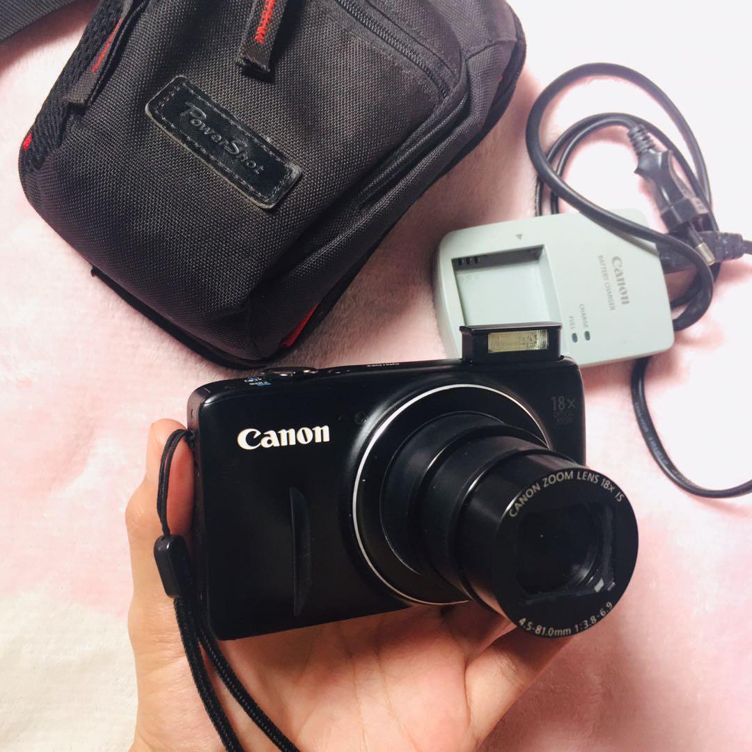 canon powershot sx600 hs 18x optical zoom camera full hd wifi