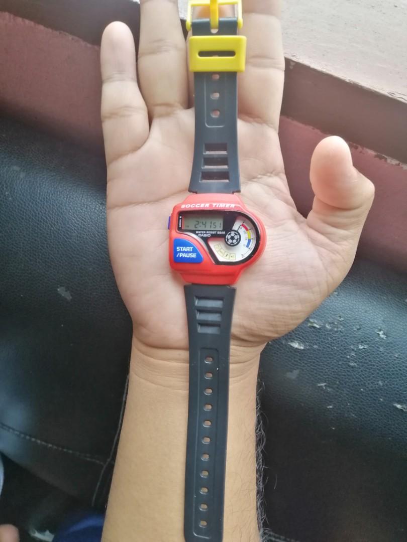 Casio on sale soccer watch