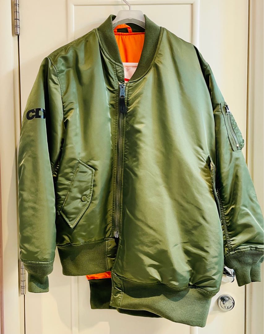 CDG x ALPHA INDUSTRIES- MA 1 Jacket, 男裝, 外套及戶外衣服- Carousell