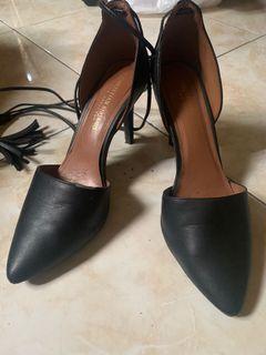 Christian Siriano (For Payless)  black ankle heels