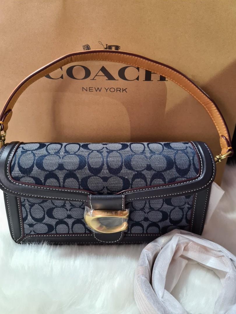Coach tabby 26 in signature chambray, Women's Fashion, Bags & Wallets