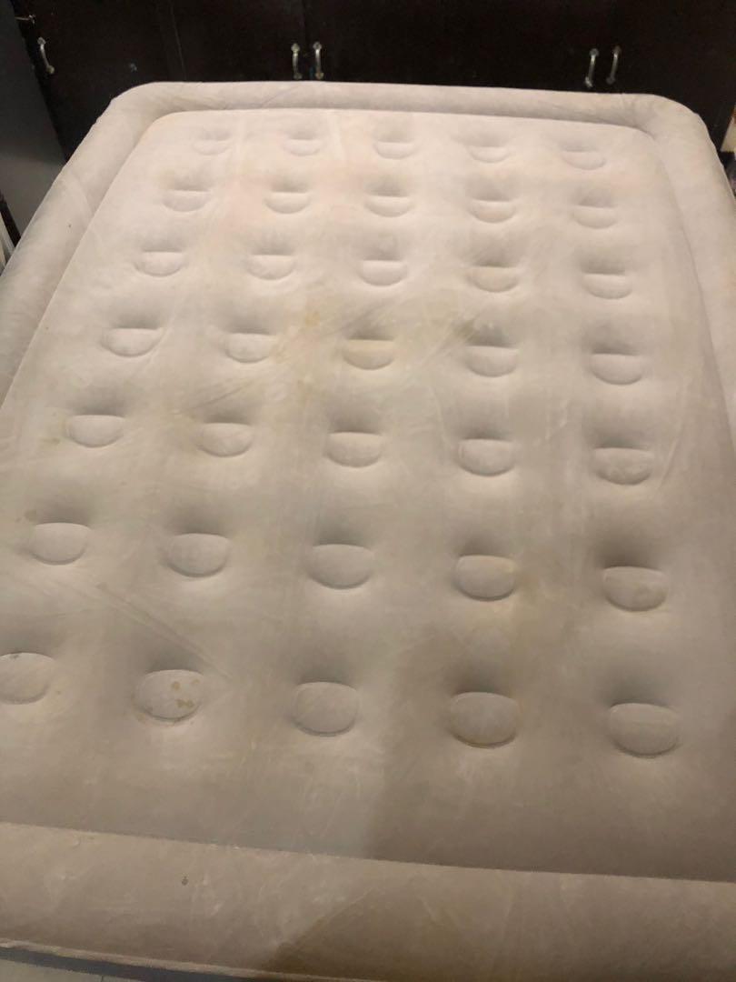 Coleman queen store double high airbed