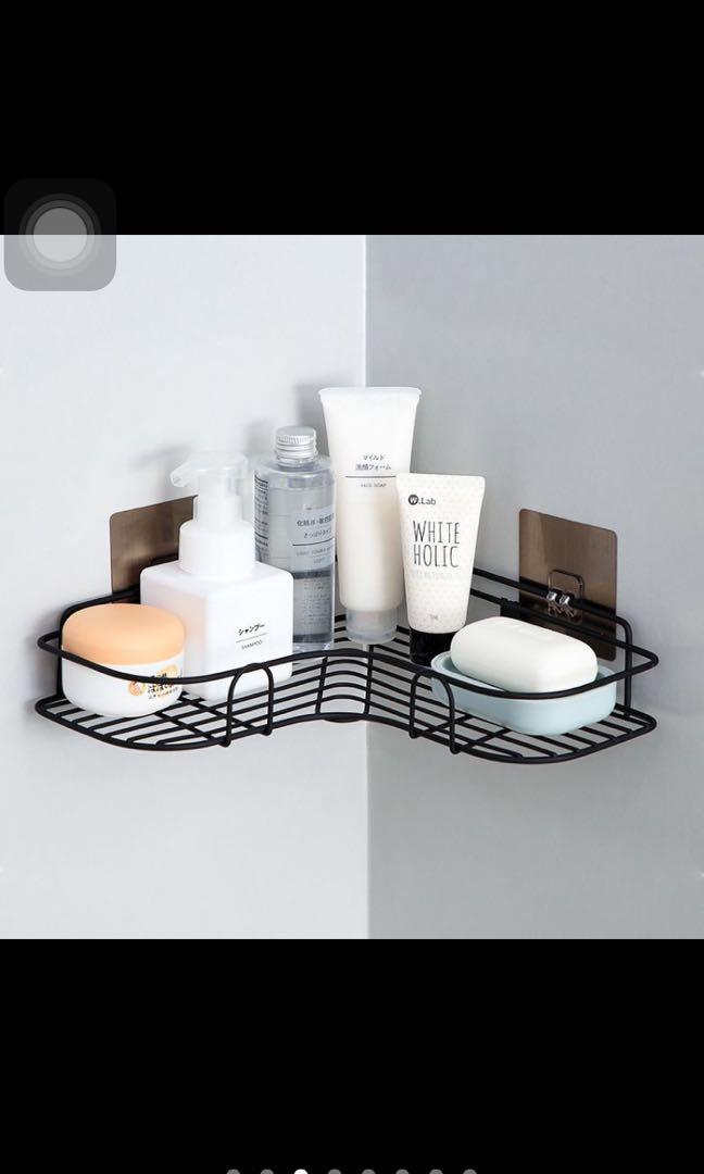 Corner Storage Rack (Category: Storage Boxes & Baskets) located in Taguig. Submitted by endlessbliss_ph (Listing ID 1065855591, Image 2). Description: Swipe left for exact measurements. FOR PRE-ORDER 5-12 days ETA, usually arrives earlier.