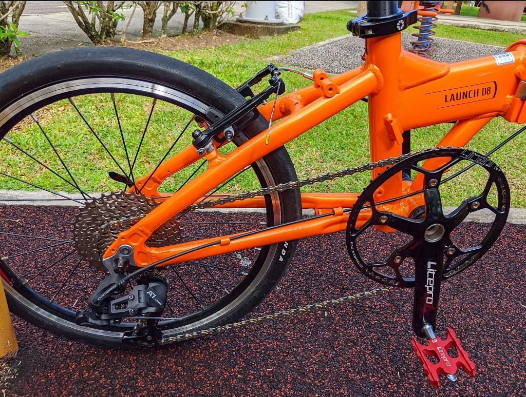 Dahon launch d8 harga top