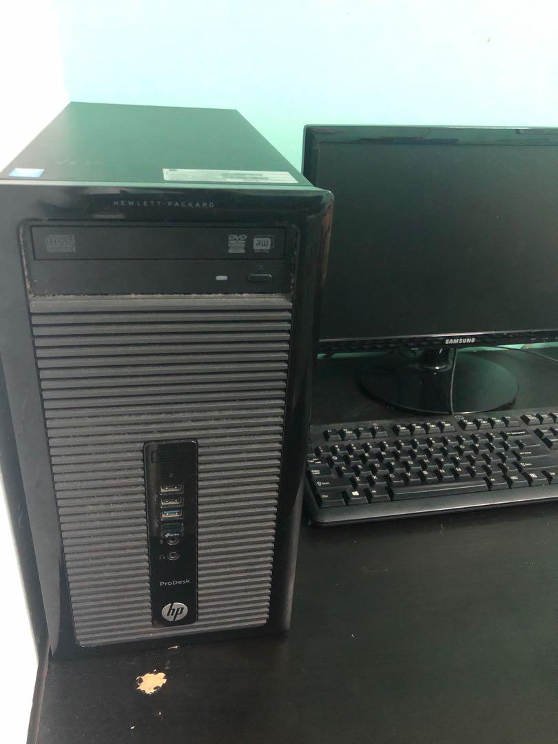 Desktop HP ProDesk 400 G1 MT, Computers & Tech, Desktops on Carousell