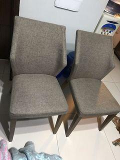 Dining chairs (sold as set)