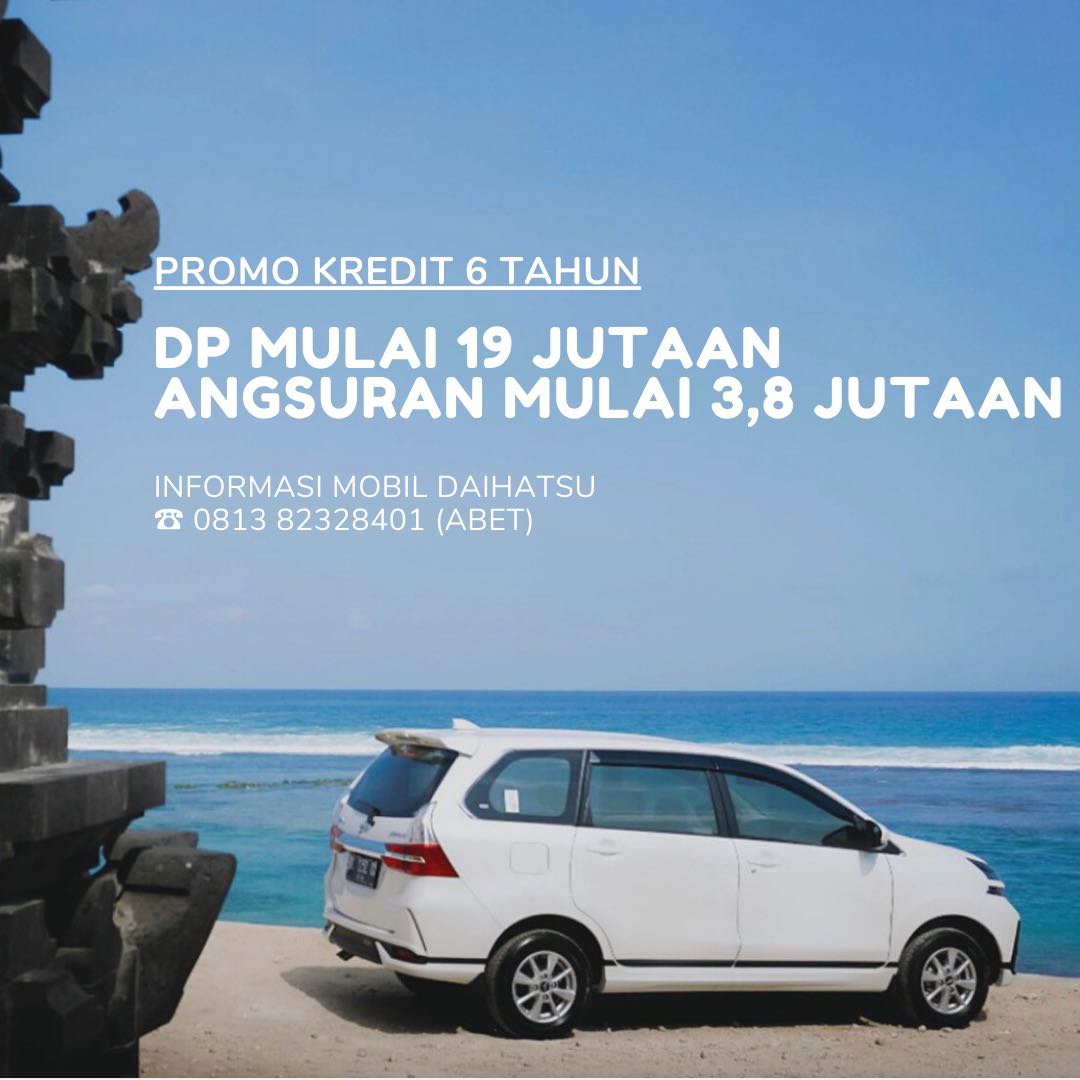 Kredit daihatsu xenia dp ringan