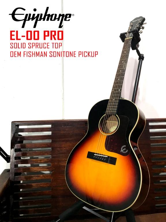 Epiphone El 00 Pro Acoustic Guitar Hobbies Toys Music Media Cds Dvds On Carousell