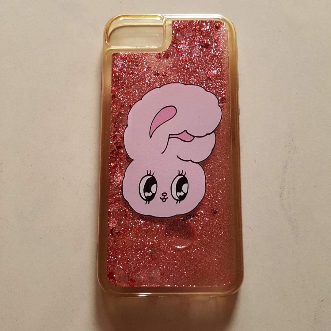 Esther Kim X Wego Iphone 8 Glitter Phone Case Bunny Mobile Phones Gadgets Mobile Gadget Accessories Cases Sleeves On Carousell