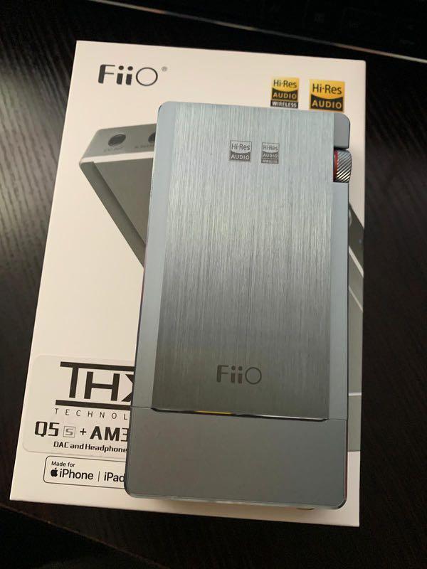 Fiio Q5s type-C AM3D THX version 90%new full set, 音響器材, 可攜式