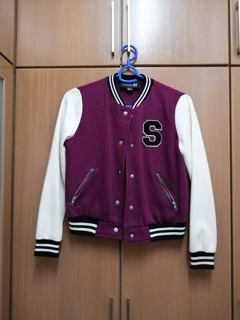 forever 21 baseball jacket