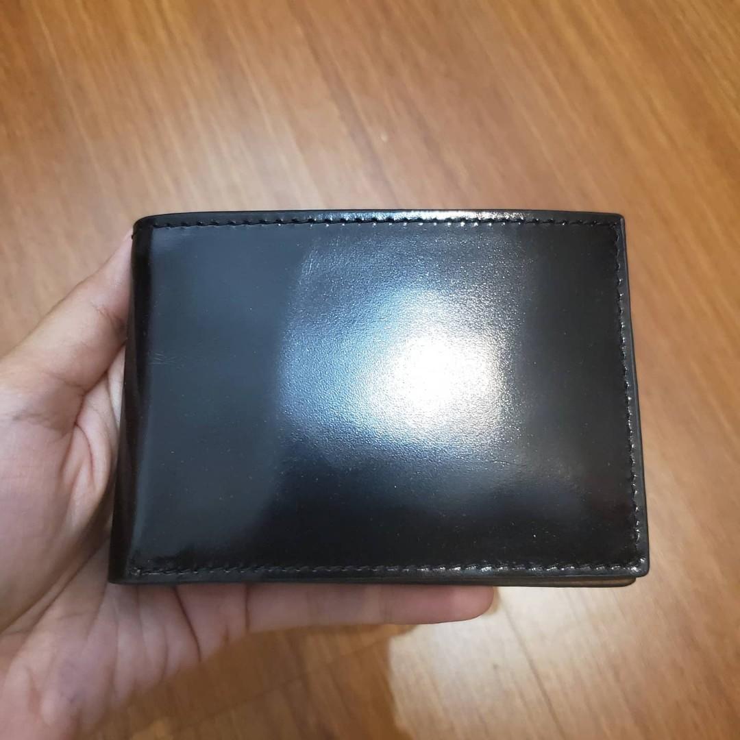 FOSSIL Benedict Front Pocket Bifold Wallet black Men s Fashion