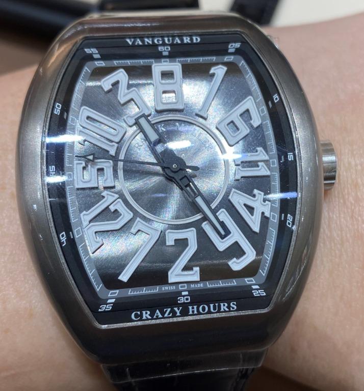 Franck muller crazy hours vanguard diamond sales