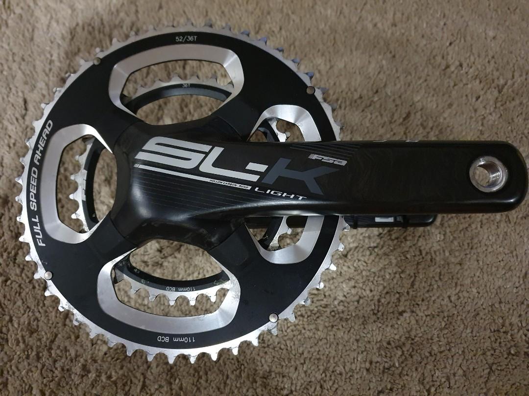 Fsa slk light carbon clearance crankset
