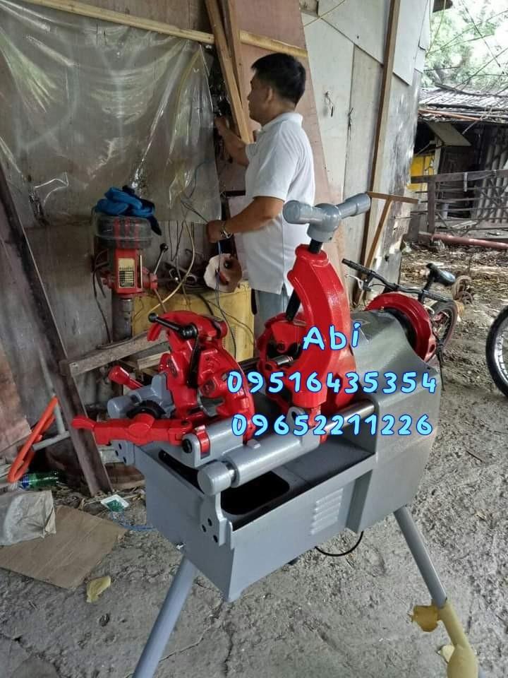 FUJIMA Japan P100 Pipe Threading Machine - 1/2” to 4”, Commercial ...