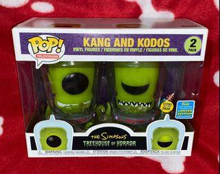 Funko Pop Vinyl The Simpsons Treehouse of Horror Kang and Kodos 2-Pack (SCE 2019)