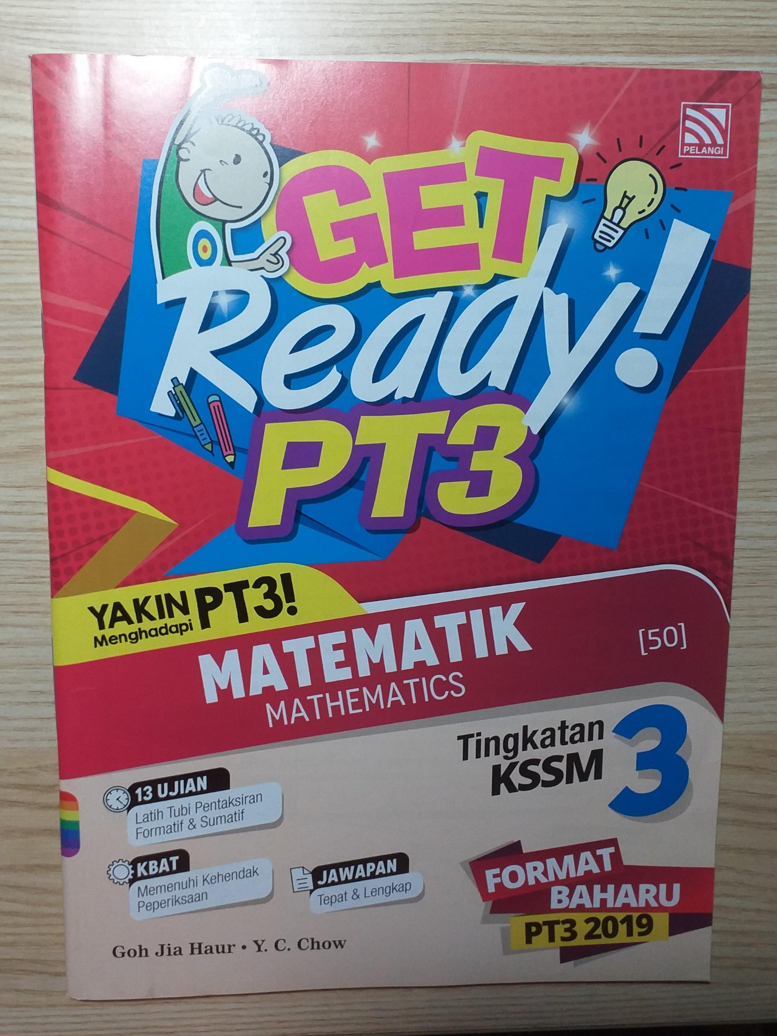 Get Ready Pt3 Matematik Tingkatan 3 Books Stationery Books On Carousell