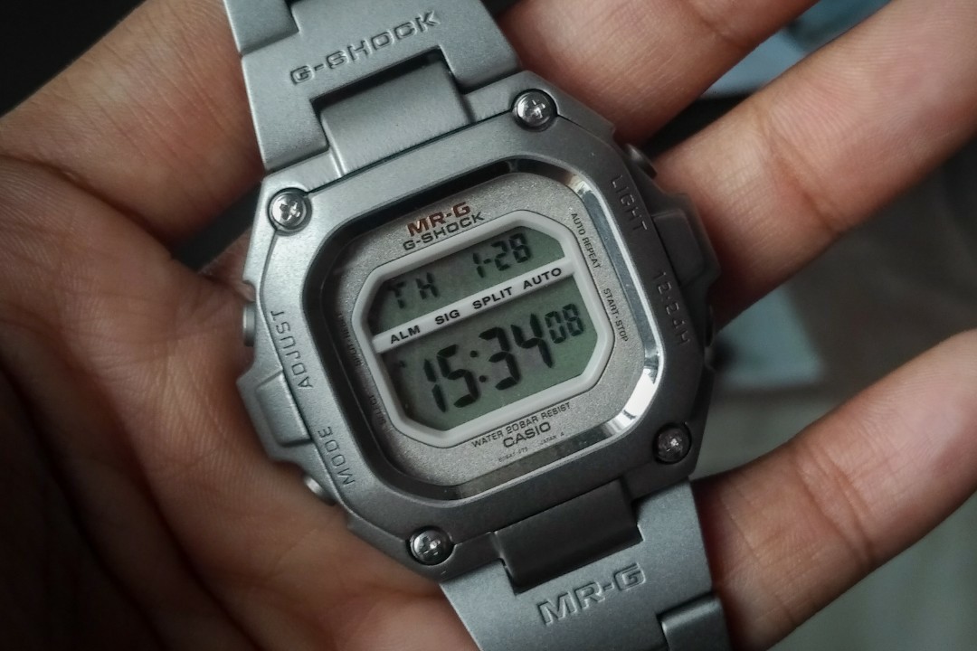 G-SHOCK カシオMRG-110T 時計チタニウム - 腕時計(デジタル)