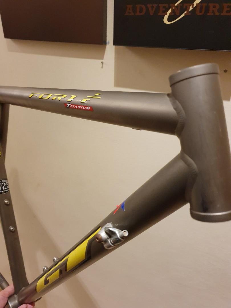 gt titanium bike