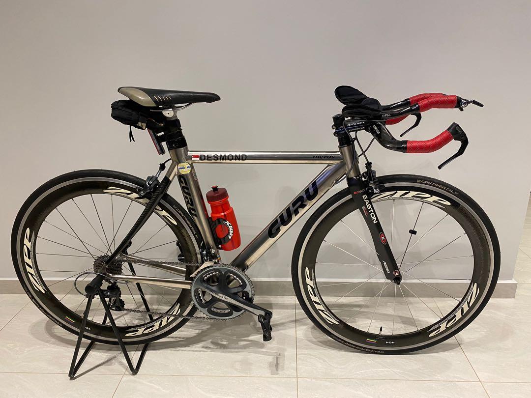 Guru Titanium aero time trial bike size S